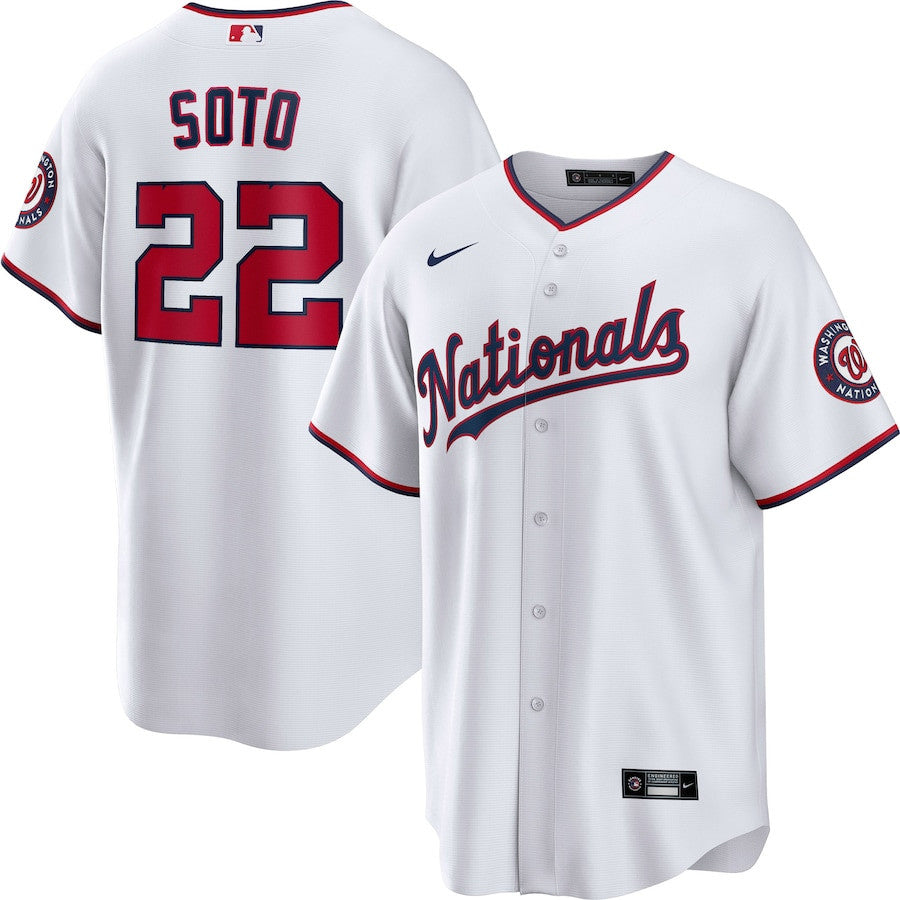 Chandail  Home de Juan Soto des Nationals de Washington