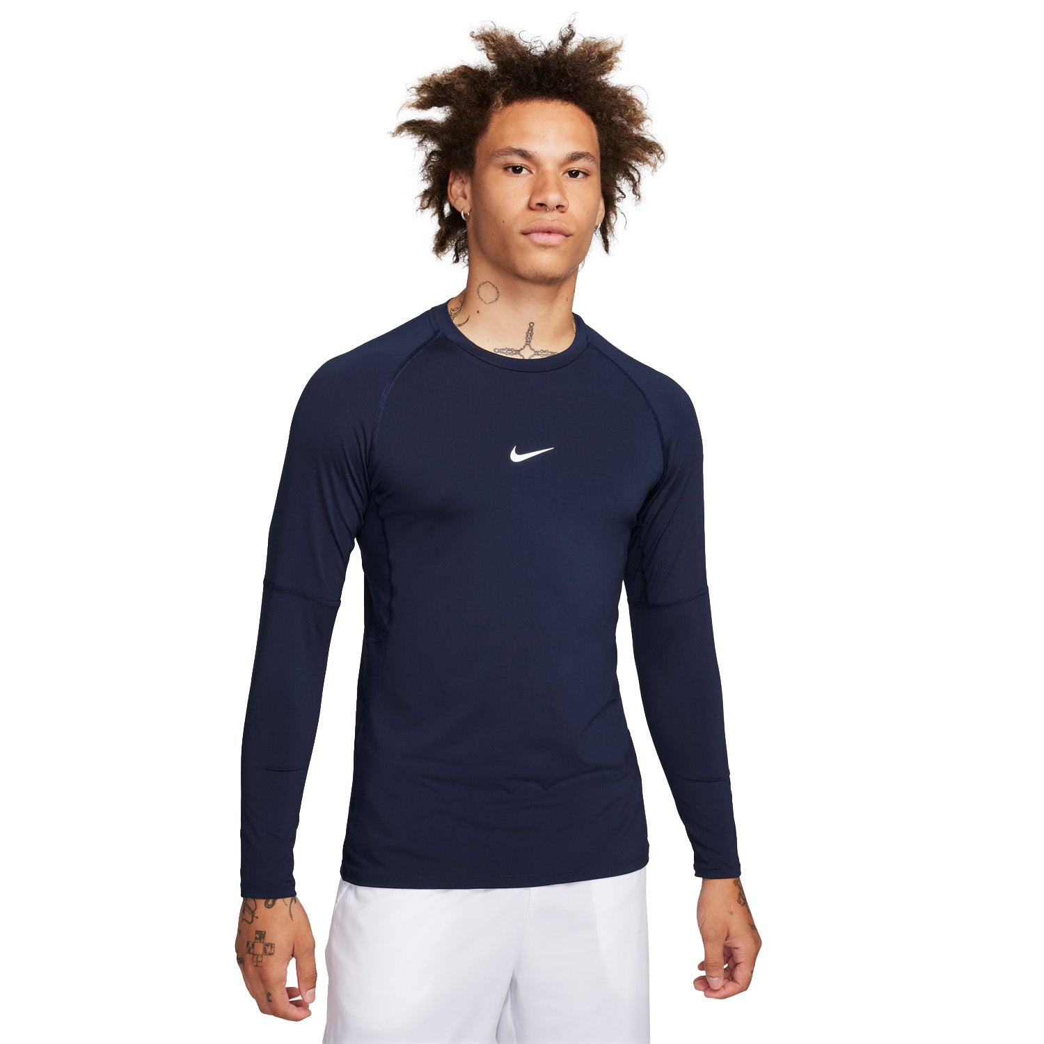 Nike T-shirt pour Homme Manches Longues Pro Dri-FIT Slim Fitness Top
