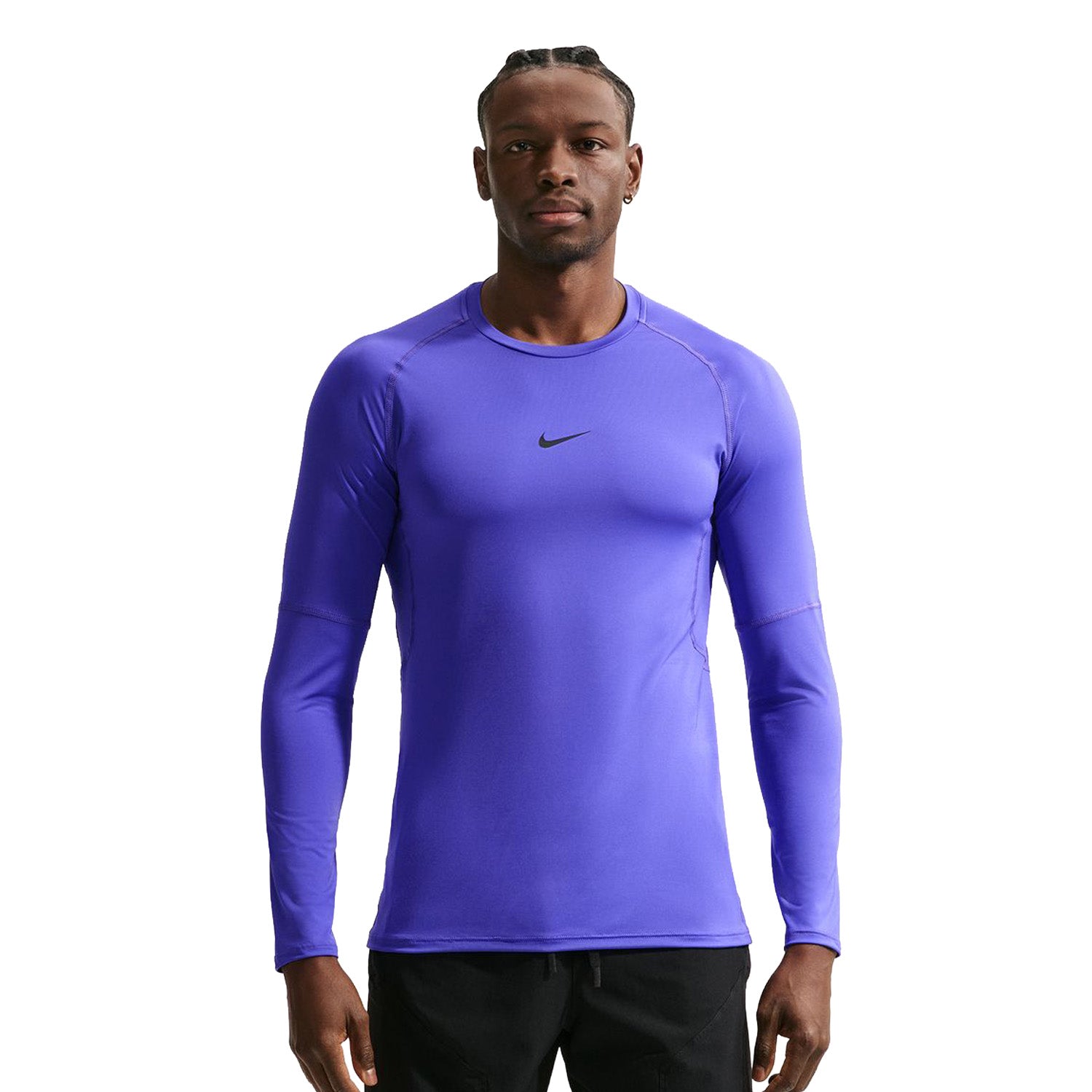 Nike T-shirt pour Homme Manches Longues Pro Dri-FIT Slim Fitness Top