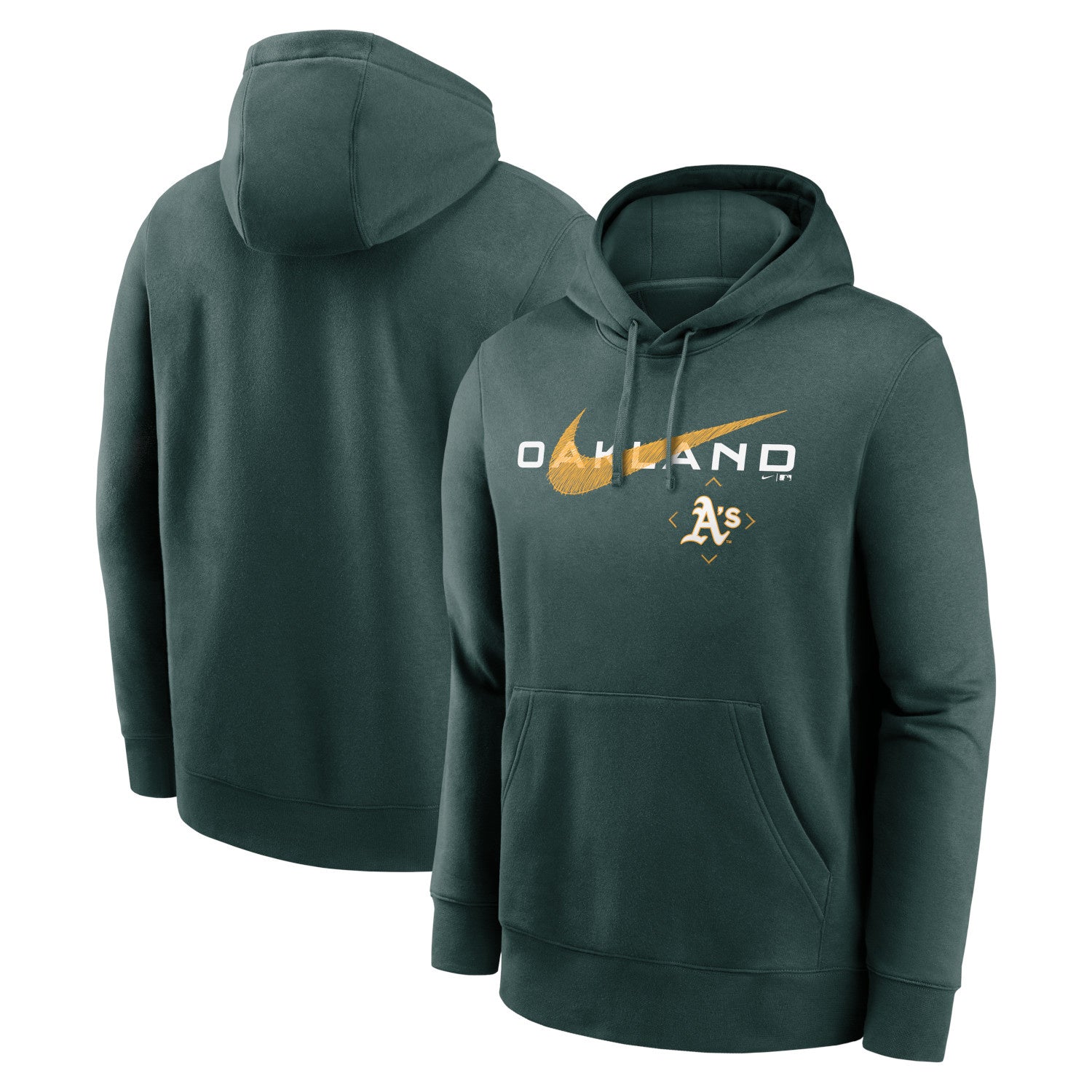 Hoodie NeighborHOOD des Athletics d'Oakland pour Homme