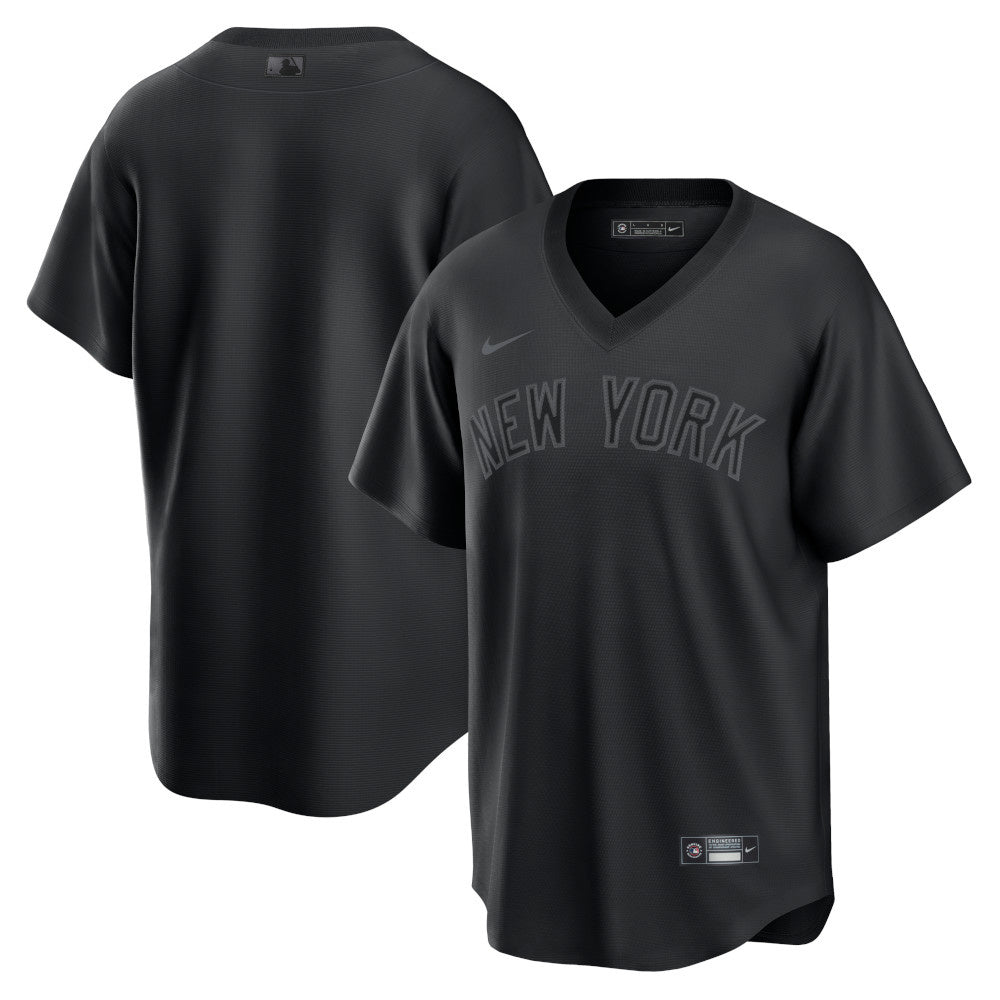New York Yankees Pitch Black Fashion Jersey