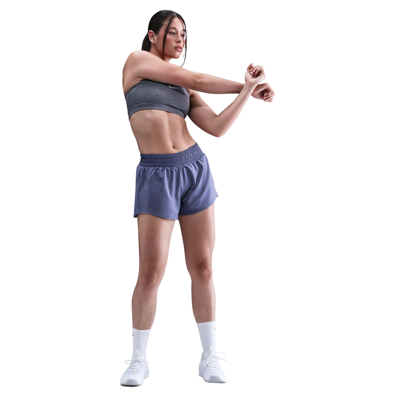 Nike One Women's Dri-FIT Mid-Rise 3" Brief-Lined Shorts