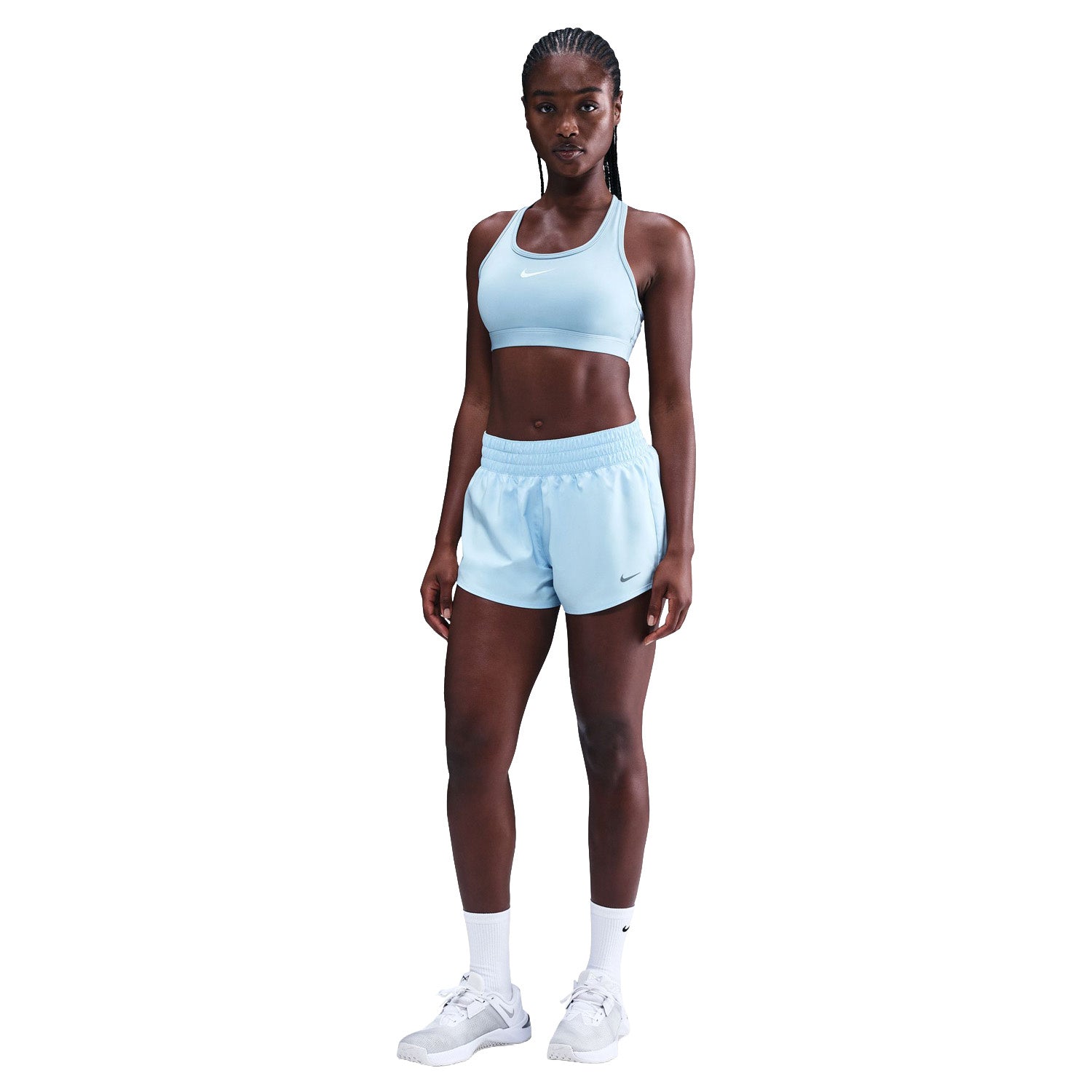 Nike One Women's Dri-FIT Mid-Rise 3" Brief-Lined Shorts