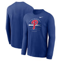 Chandail Manches Longues en Coton Over Arch des Phillies de Philadelphia pour Homme
