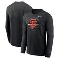 Chandail Manches Longues en Coton Over Arch des Giants de San Francisco