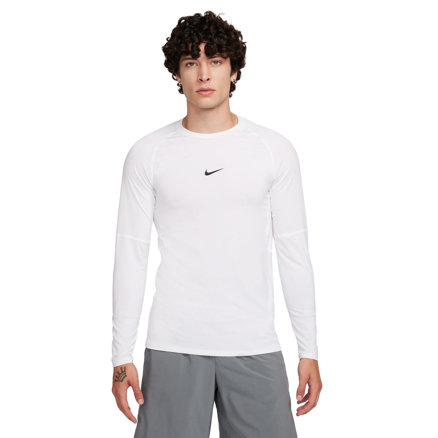 Nike T-shirt pour Homme Manches Longues Pro Dri-FIT Slim Fitness Top