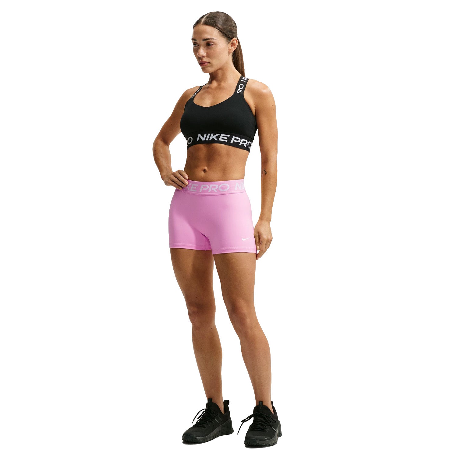 Nike Pro Women's Dri-Fit  Mid Rise 3" Shorts