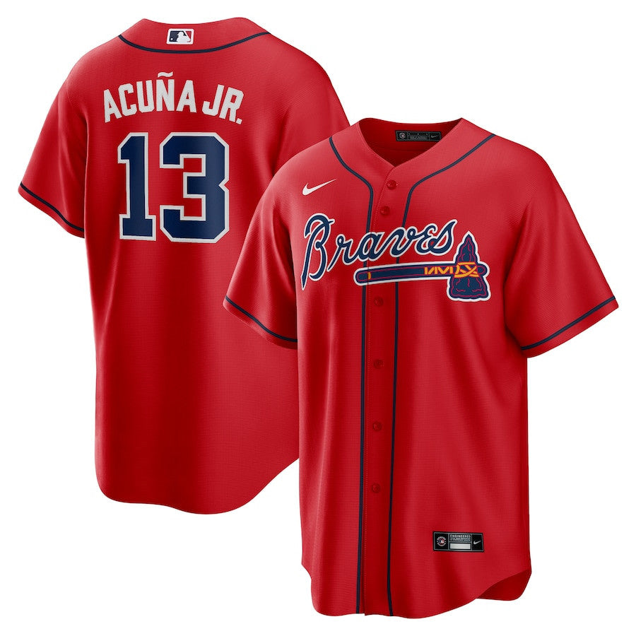 Atlanta Braves Ronald Acuna Jr Alt. 3 Jersey