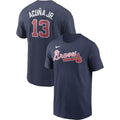 T-Shirt Adulte de Ronald Acuna Jr des Braves d'Atlanta