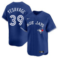 Nike Toronto Blue Jays Yesavage Alt. 2 Baseline Youth Jersey