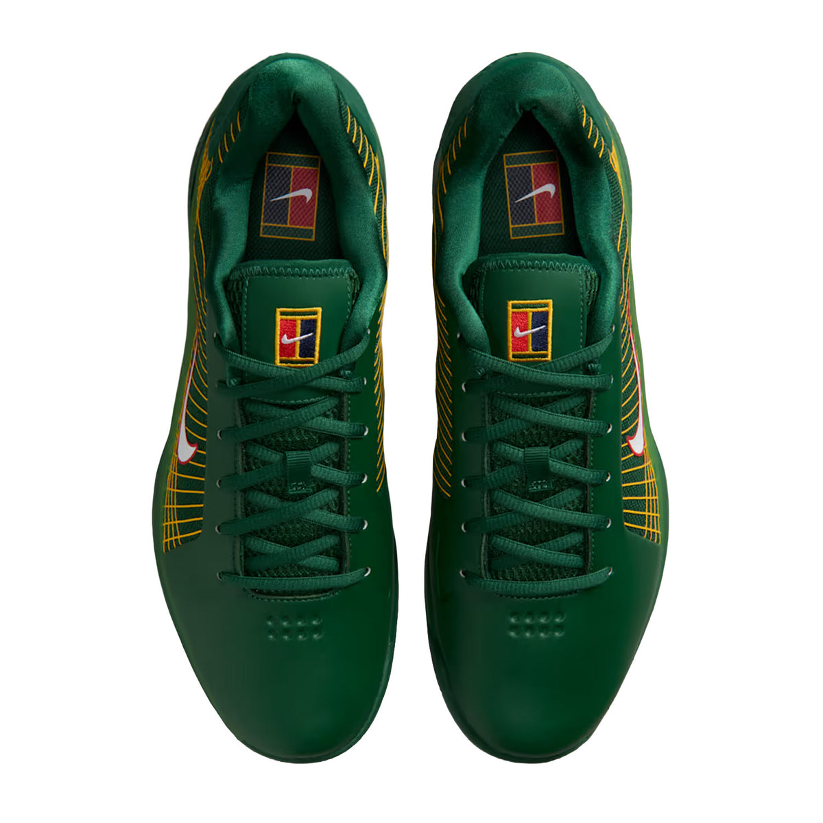 Gorge Green/White/University Red