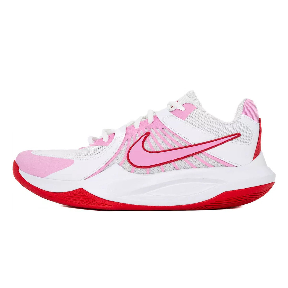 White/Pink Rise/University Red