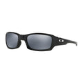 Fives Squared Polished Black w/ Black Iridium Polarized