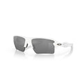 Flak 2.0 XL Polished White W/ Prizm Black Polarized