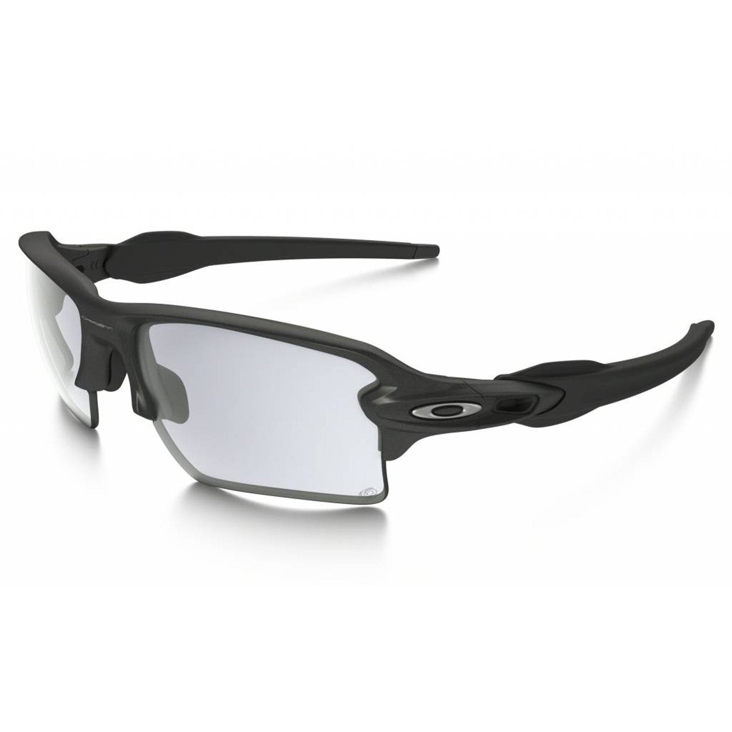 Lunettes de Soleil Flak 2.0 XL Acier Avec Noir Clair Iridium Photochromic