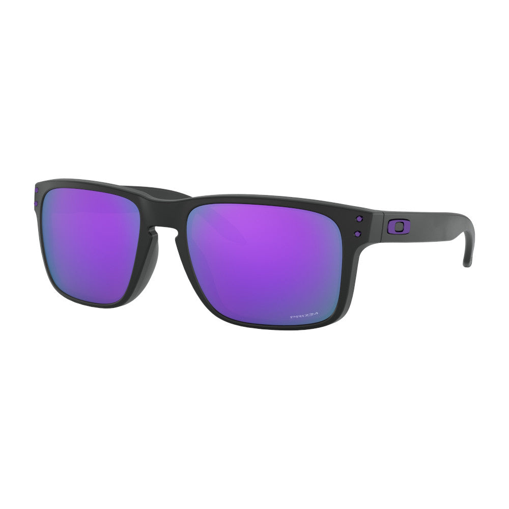 Holbrook Matte Black W/ Prizm Violet Iridium
