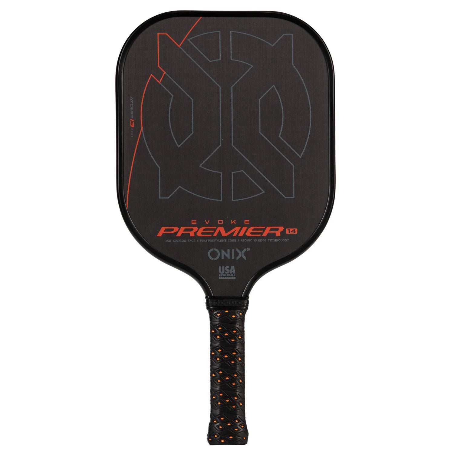 Raquette Evoke Premier Pro Raw Carbon 14mm