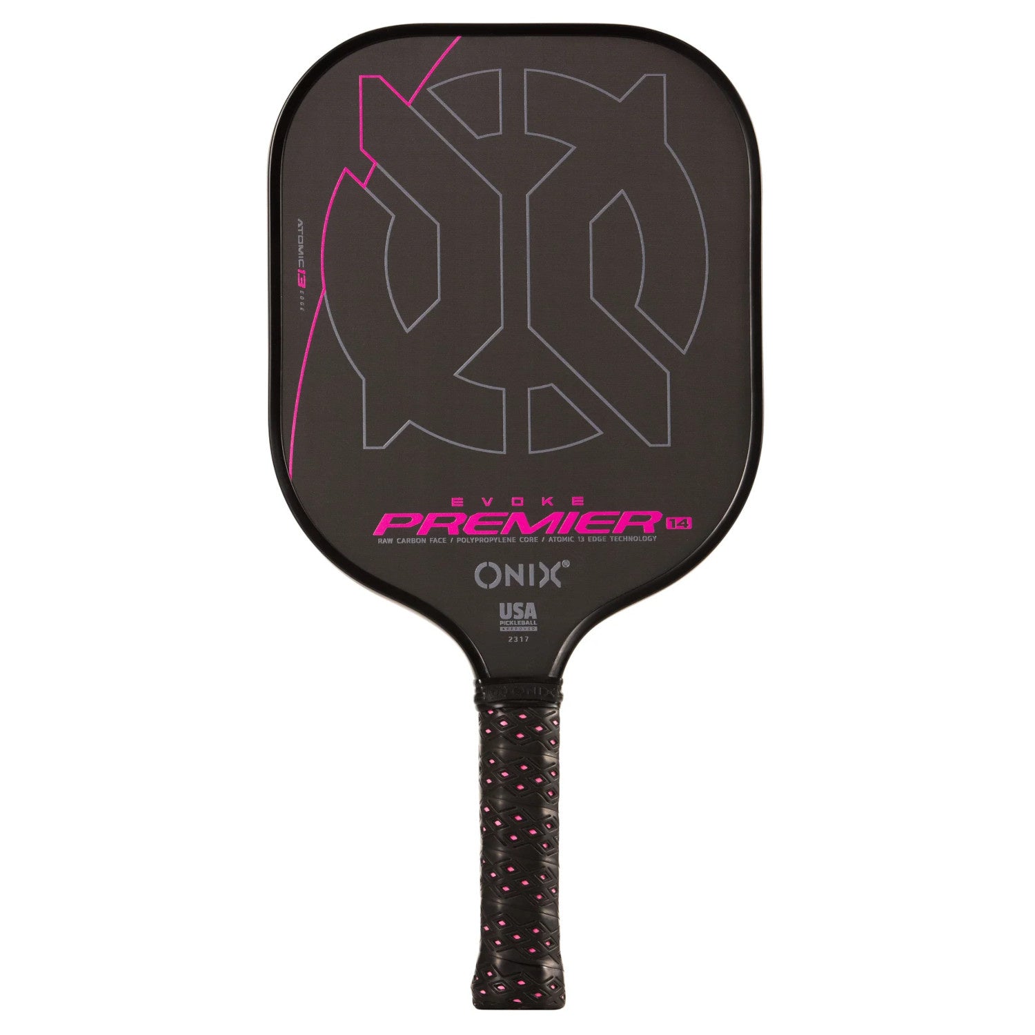 Raquette Evoke Premier Pro Raw Carbon 14mm