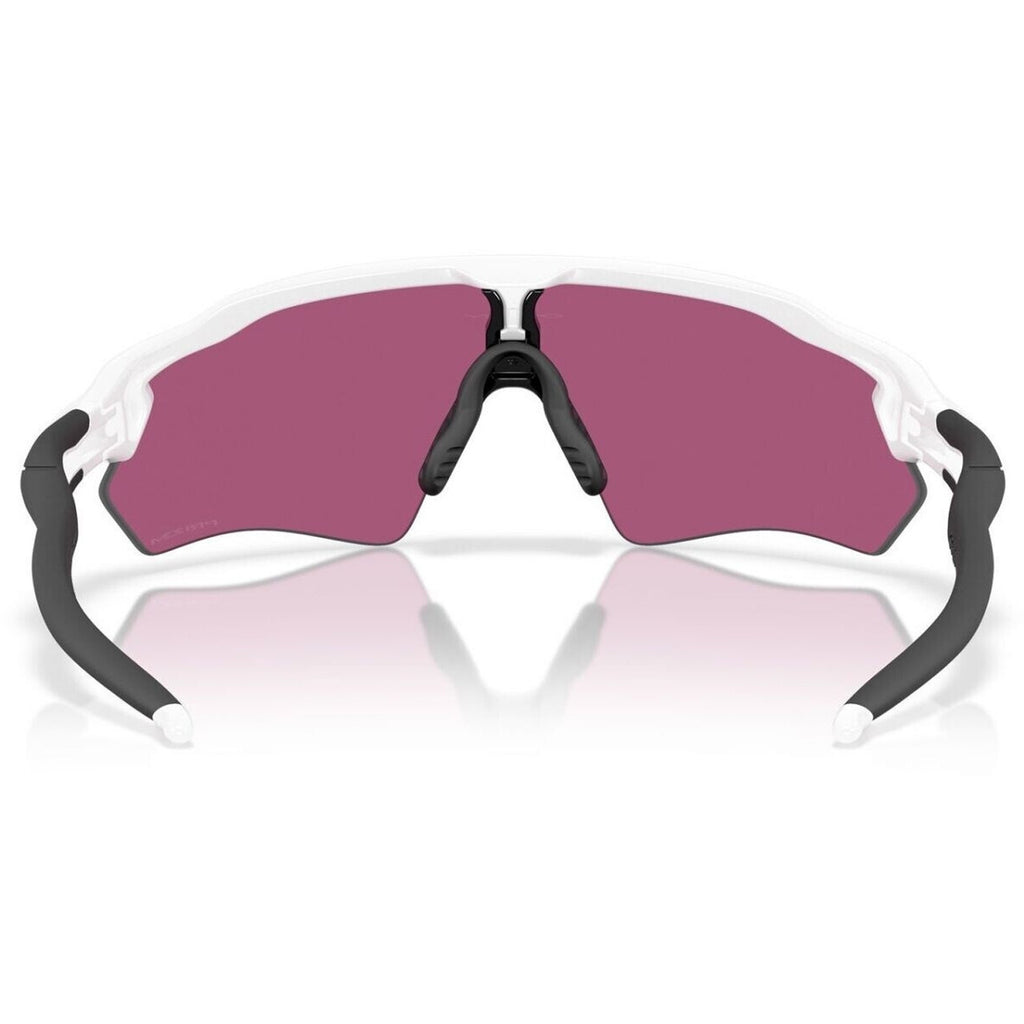 Radar EV S Path Polished White w/ PRIZM Field Sunglasses