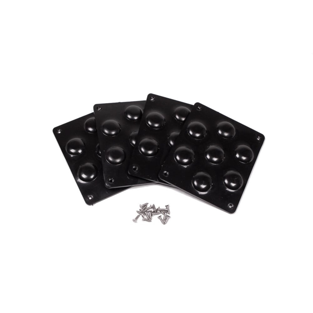 Ensemble de 4 plaques de remplacement pour les genoux