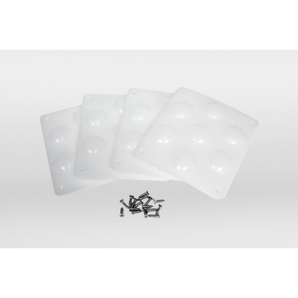 Ensemble de 4 plaques de remplacement pour les genoux