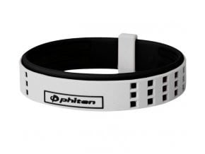 BRACELET DUO TITANIUM WHITE/BLACK 7 1/2"