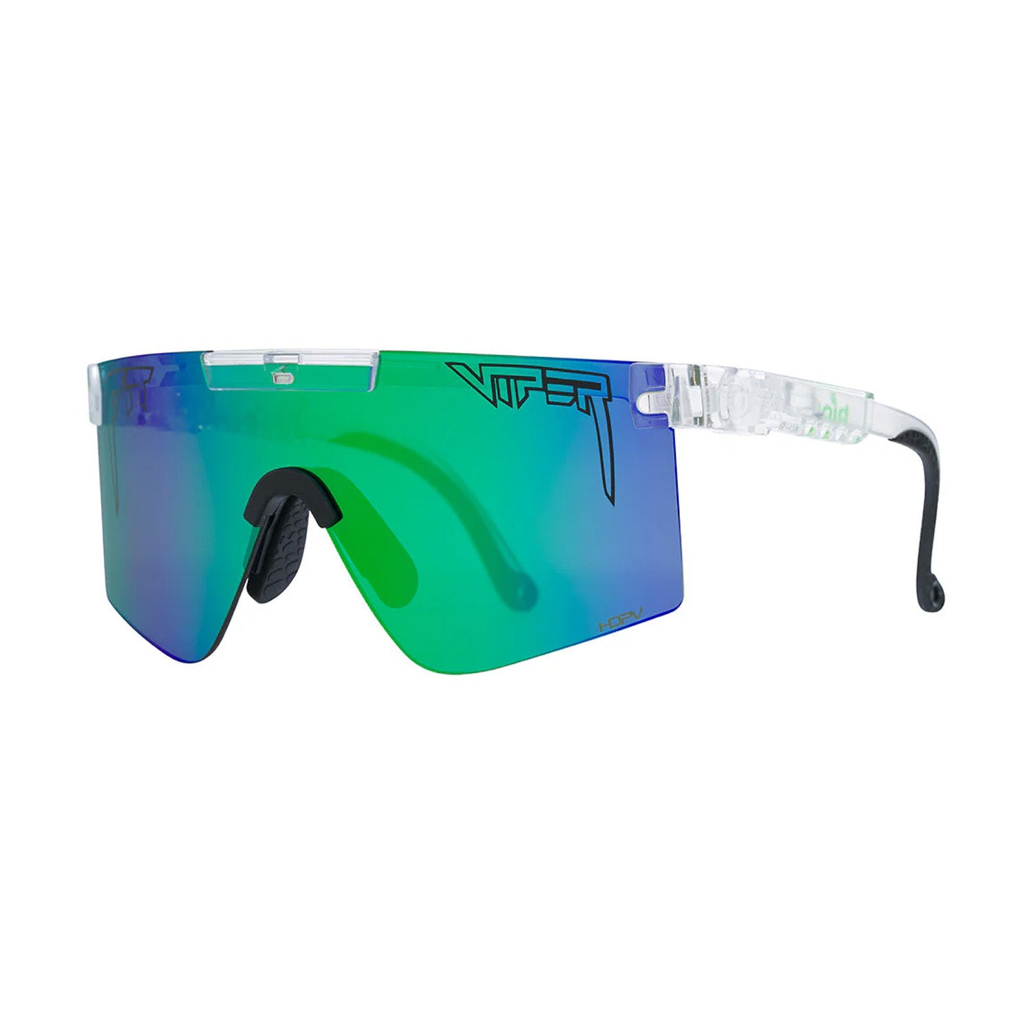 Lunettes de Soleil Polarisées Miroir Bleu Vert The Bio Clear Original 2.0 Regular HDPV
