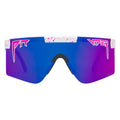 The LA Brights Original 2.0 Wide HDPV Polarized Pink-Purple Sunglasses