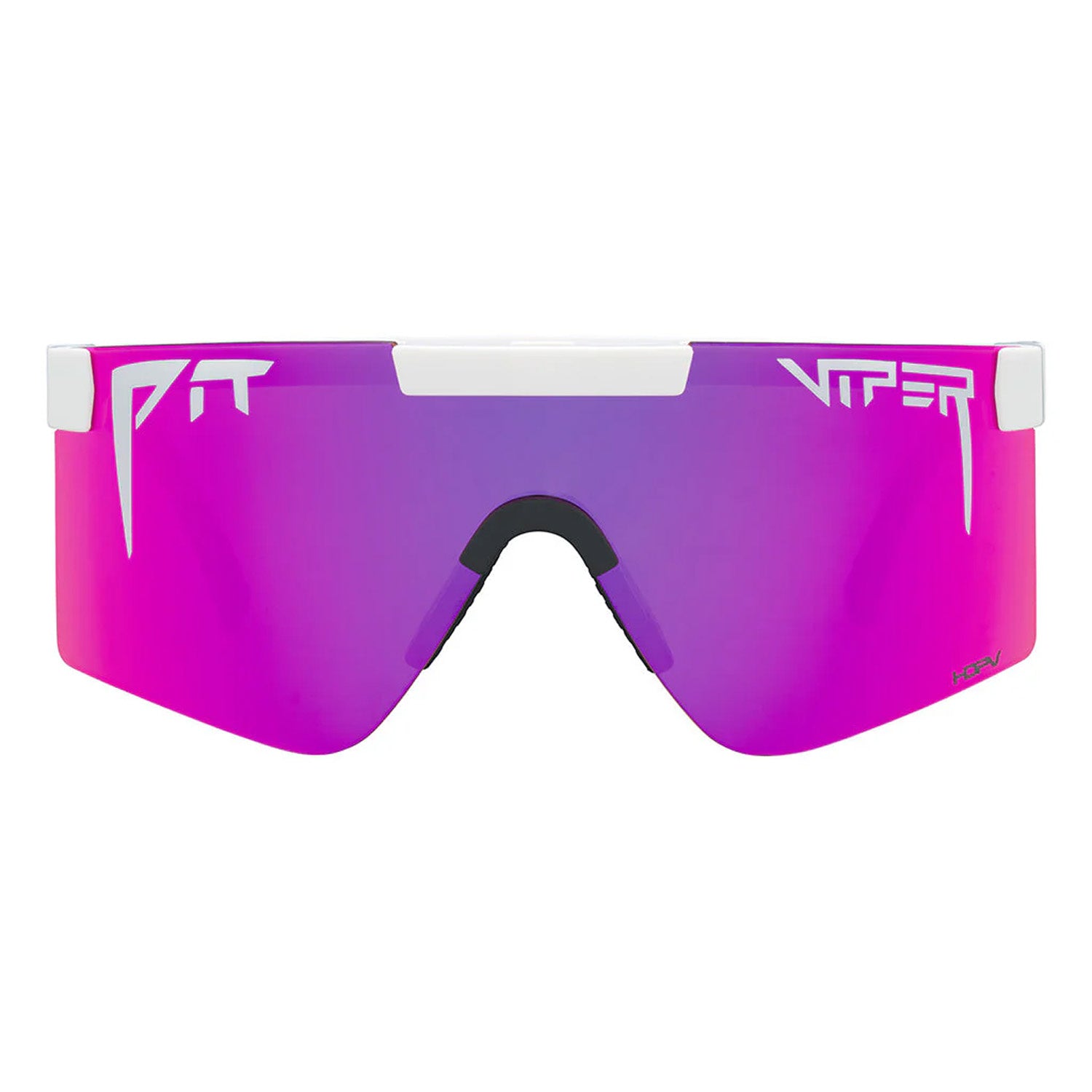 The Miami Nights Original 2.0 Wide HDPV Polarized Pink Mirror Sunglasses