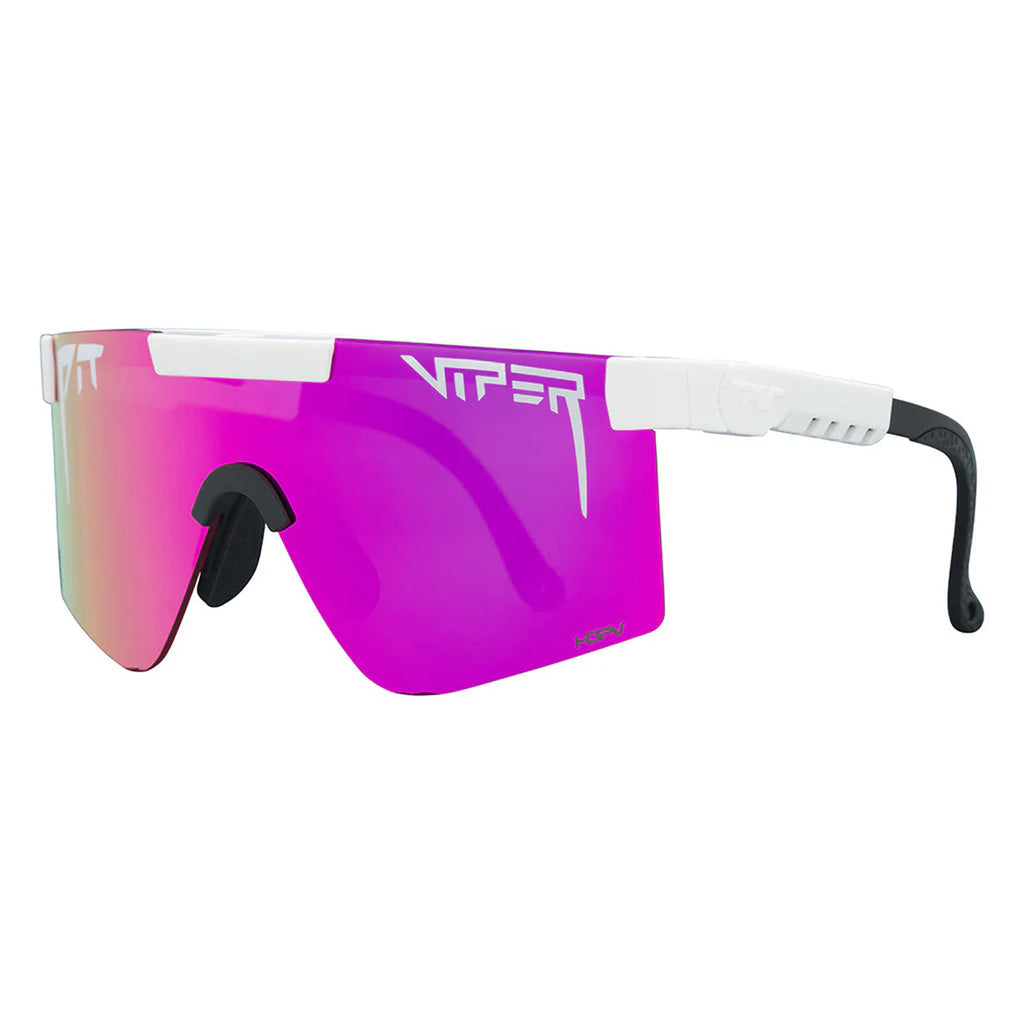 The Miami Nights Original 2.0 Wide HDPV Polarized Pink Mirror Sunglasses