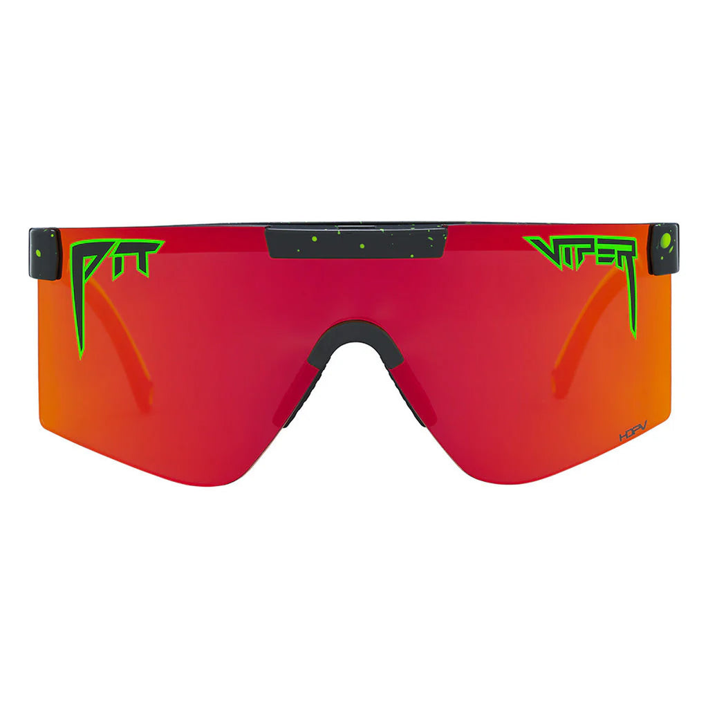 The Monster Bull Original 2.0 Wide HDPV Polarized Orange Mirror Sunglasses