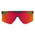The Monster Bull Original 2.0 Wide HDPV Polarized Orange Mirror Sunglasses