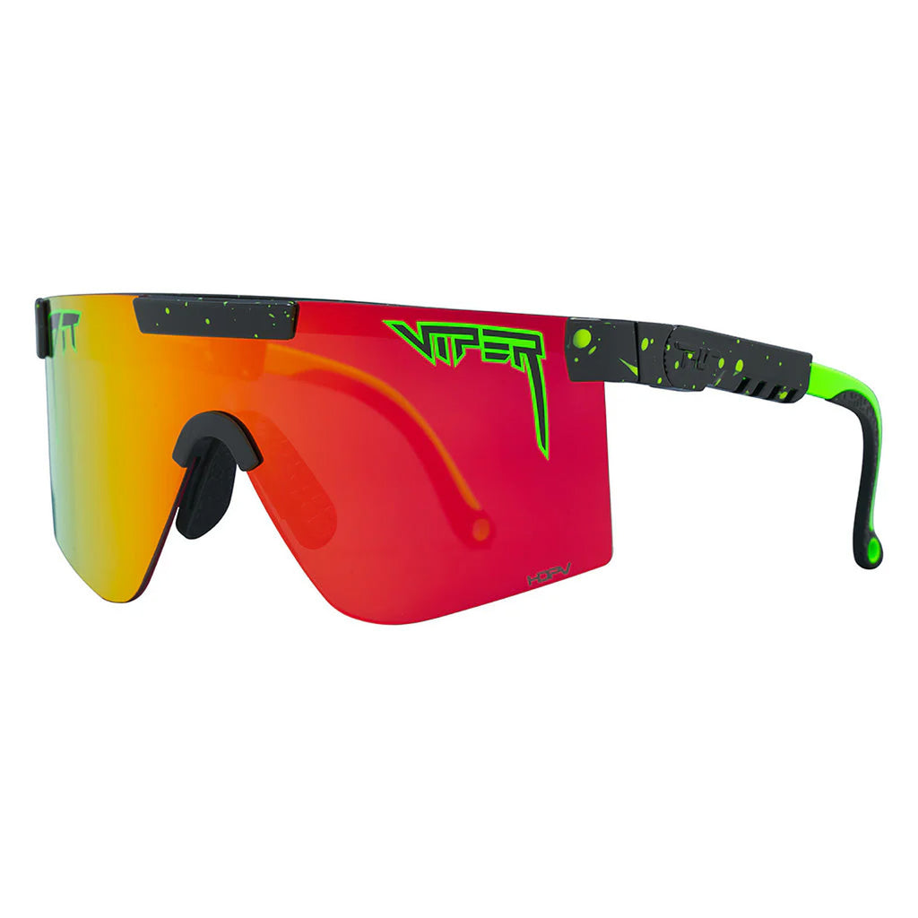 The Monster Bull Original 2.0 Wide HDPV Polarized Orange Mirror Sunglasses