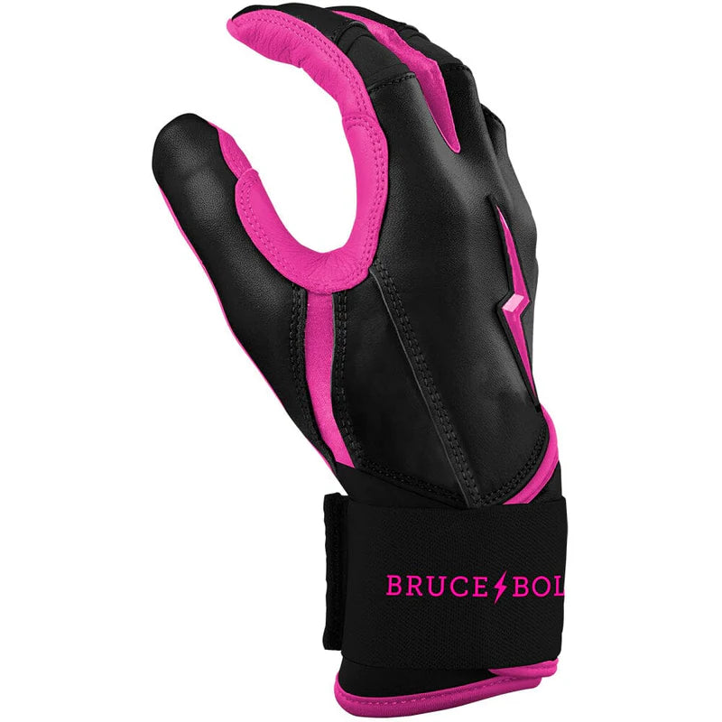 Bruce Bolt Creator Series Long Cuff Adult Batting Gloves