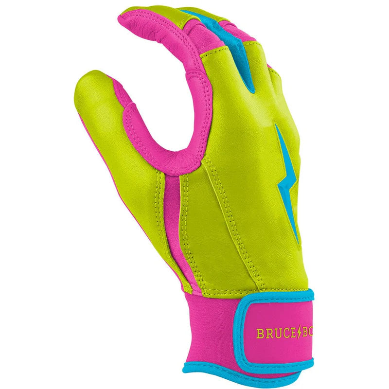 Bruce Bolt Creator Series Short Cuff Adult Batting Gloves