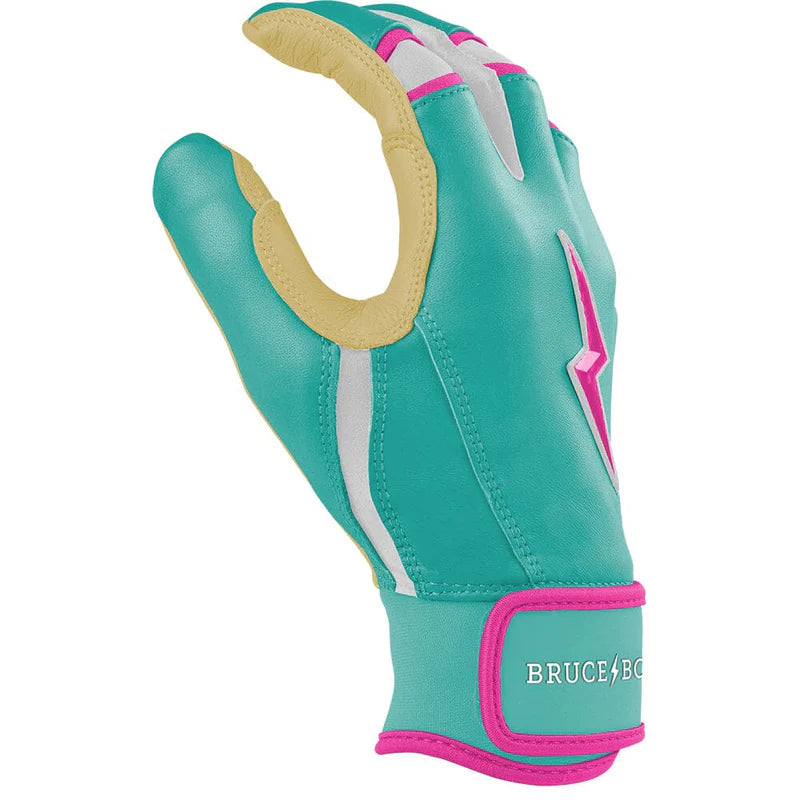 Bruce Bolt Signature Series Short Cuff Adult Batting Gloves