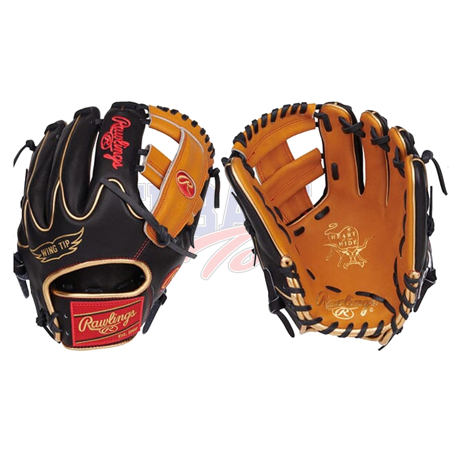 PRO205W-13TB Heart of the Hide Gold Glove Club 11.75" Baseball Glove