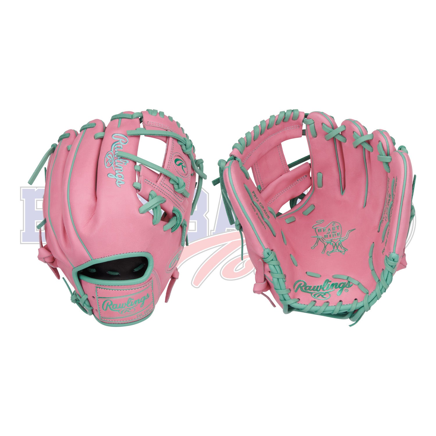 Gant de Baseball PROR204-2PPM Heart of the Hide Vibrant Series 11.5"