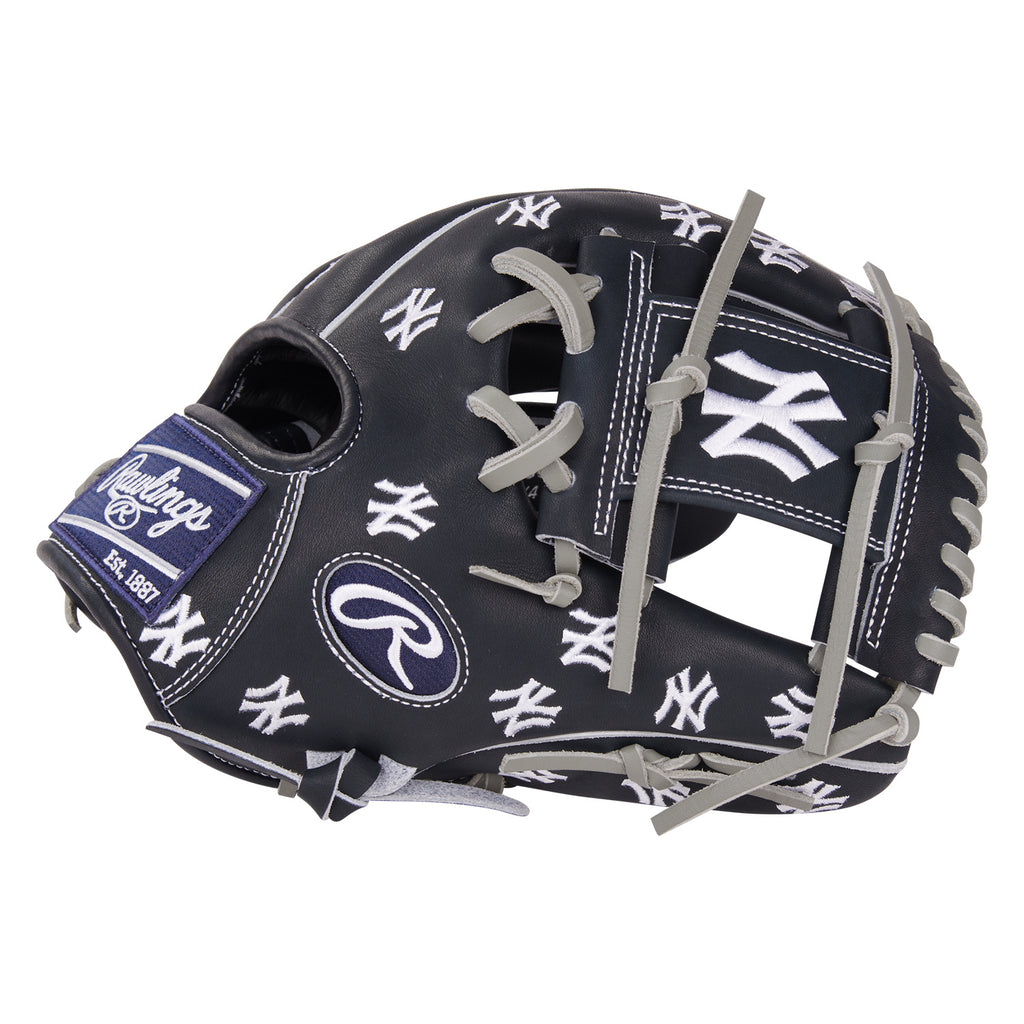 Gant de Baseball PRO205-2NYY Heart of the Hide MLB Micro Logo des Yankees de New York 11.75"