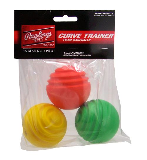 Balles d'Entraînement Curve Trainer (pqt. 3)