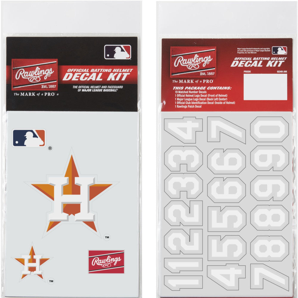 MLB Replica Decal Kit