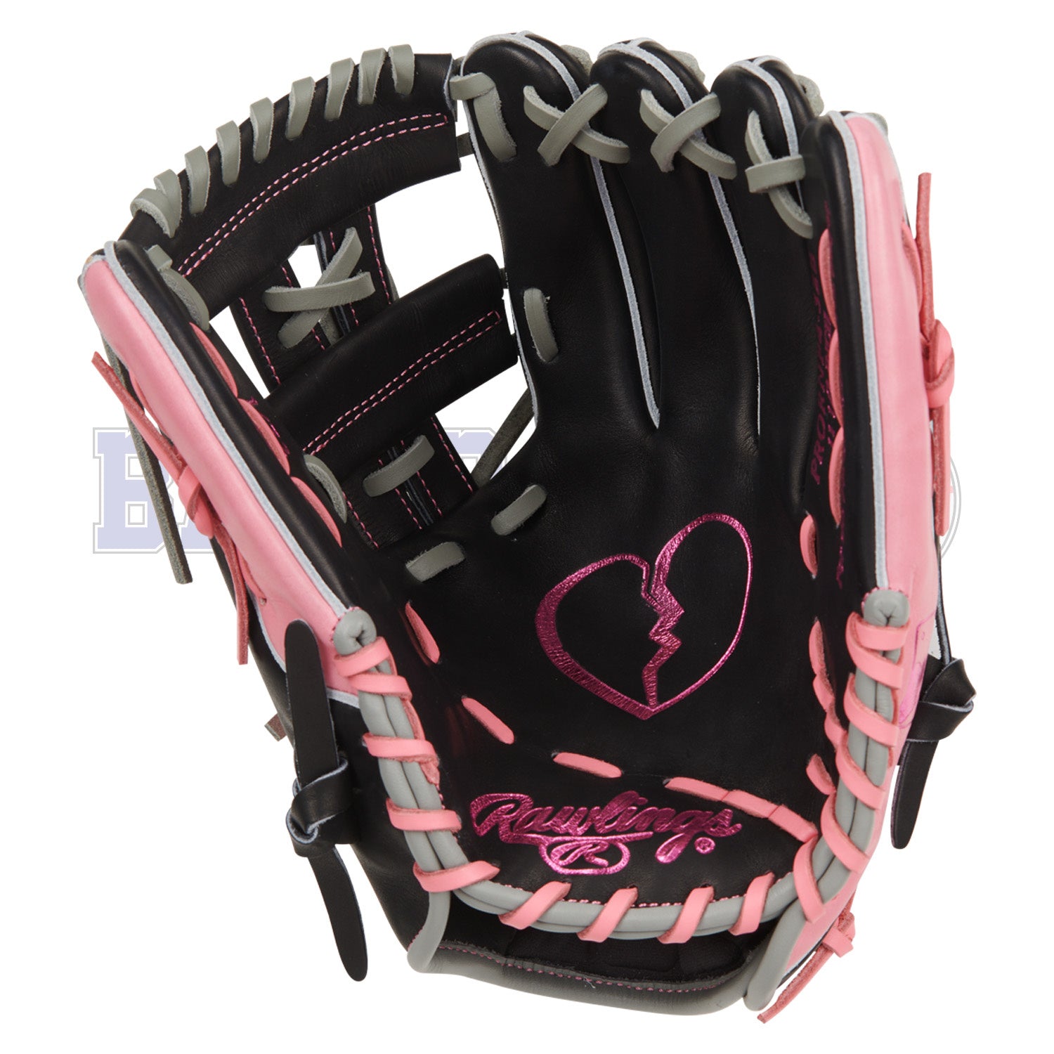 Gant de Baseball Édition Limitée Heart of the Hide Valentine's Day Broken Heart PRORNP4-32B 11.5"