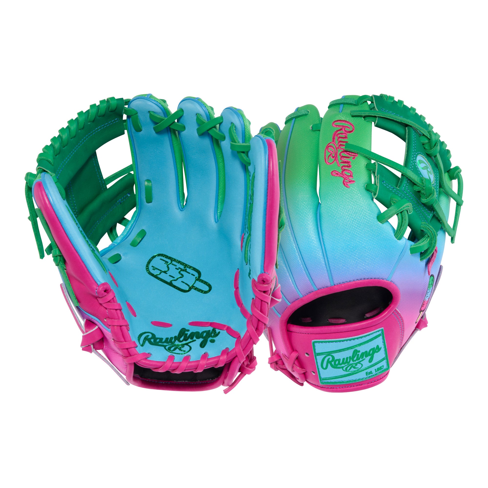 Rawlings PROR204-2CBKG Popsicle Heart of the Hide 11.5" Baseball Glove