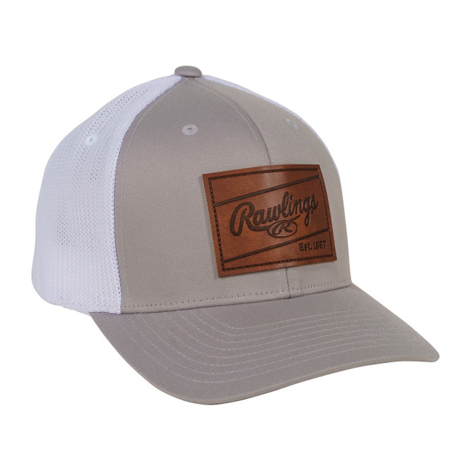 Rawlings Casquette Snapback Leather Patch