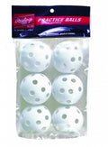 Balles de Baseball en Plastique (6pk)