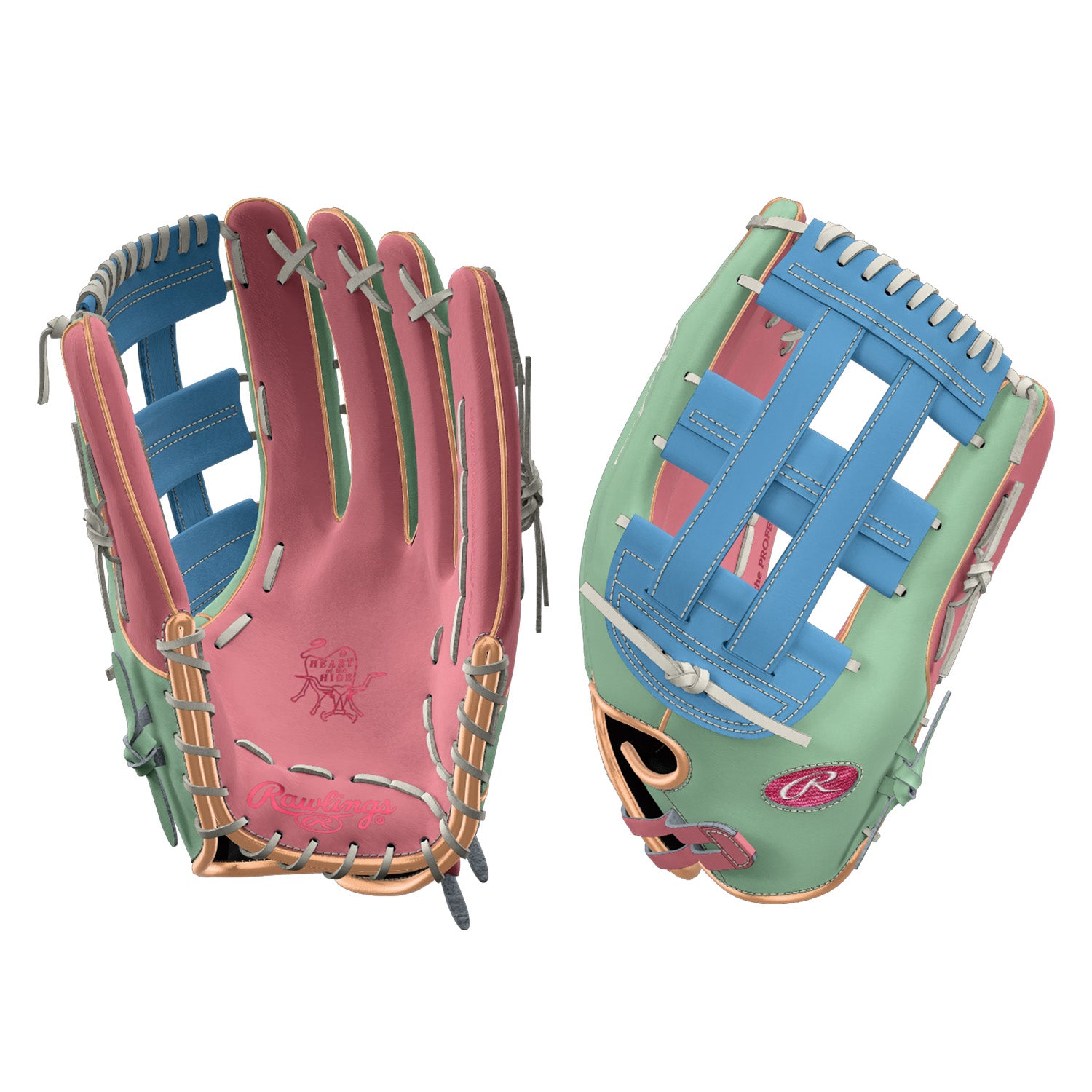 Gant de Softball PRO140SB-MPCB Heart of the Hide BBT Exclusif 14"