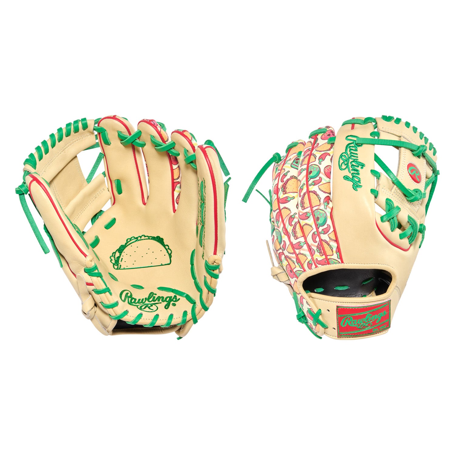 Rawlings Gant de Baseball PROR2174-2CKG Taco Collection Food Heart of the Hide 11.5"