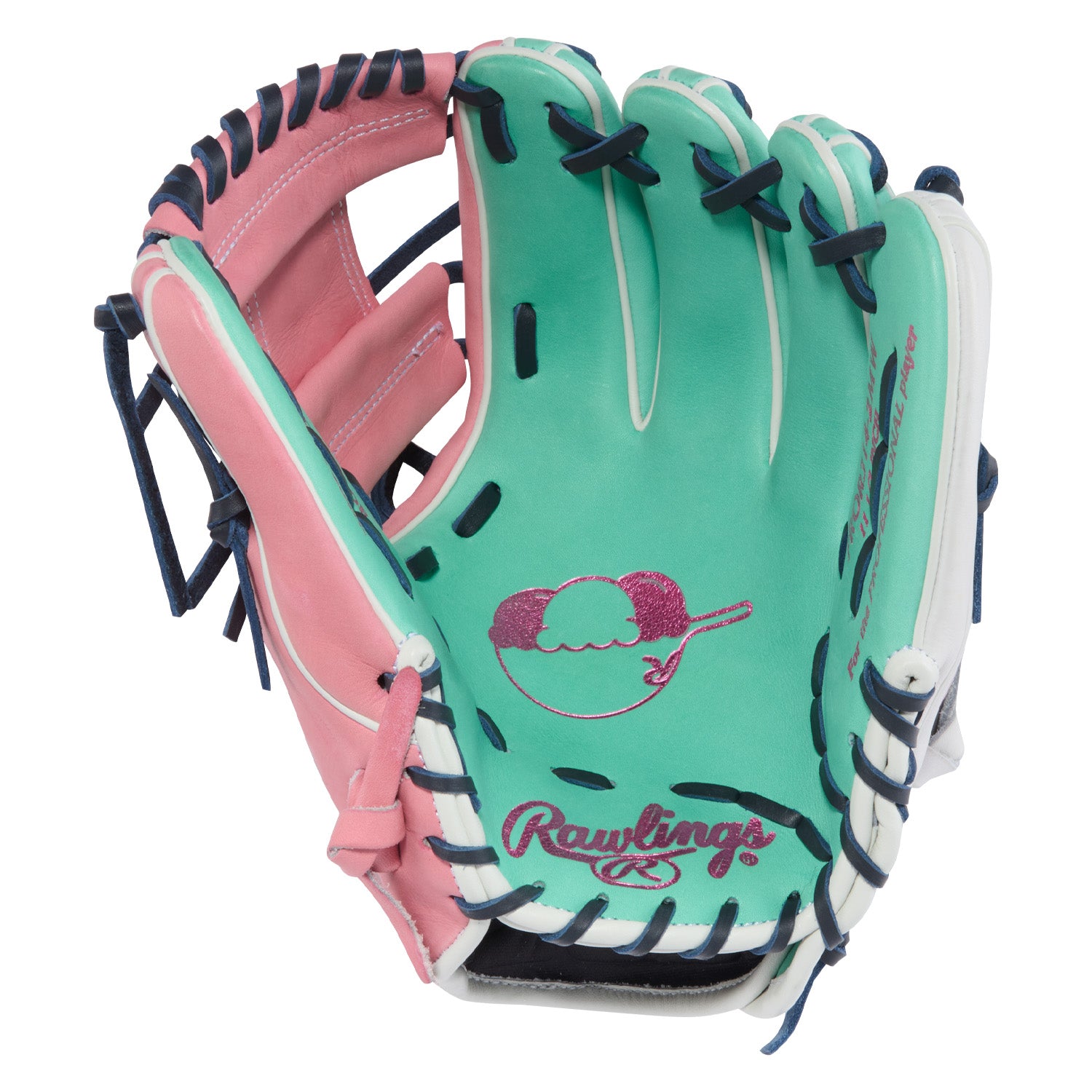 Rawlings Gant de Baseball PROR314-2MW Ice Cream Collection Food Heart of the Hide 11.5"