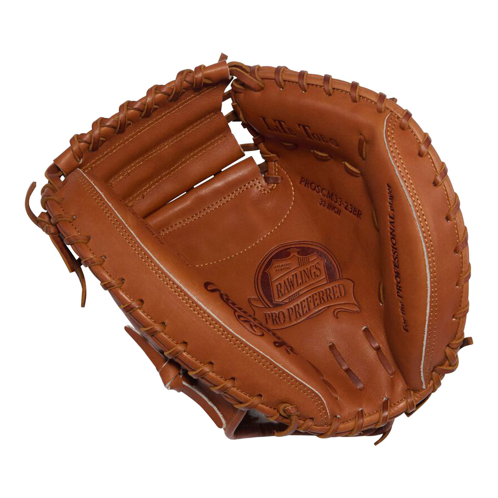 Rawlings PROSCM33-23BR Pro Preferred 33" Catcher's Baseball Mitt