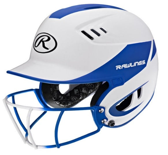 Casque de Frappeur avec Protecteur Facial Junior 2 couleurs R16H2FGJ 